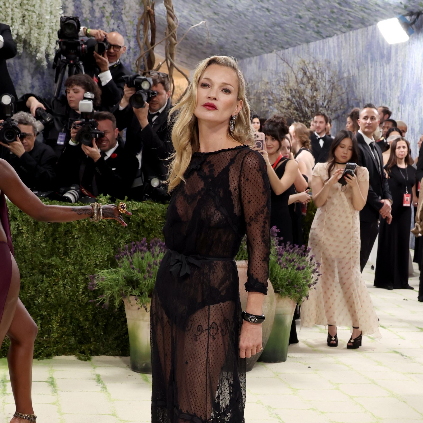 Kate Moss Returns To The Met Gala – And To Saint Laurent