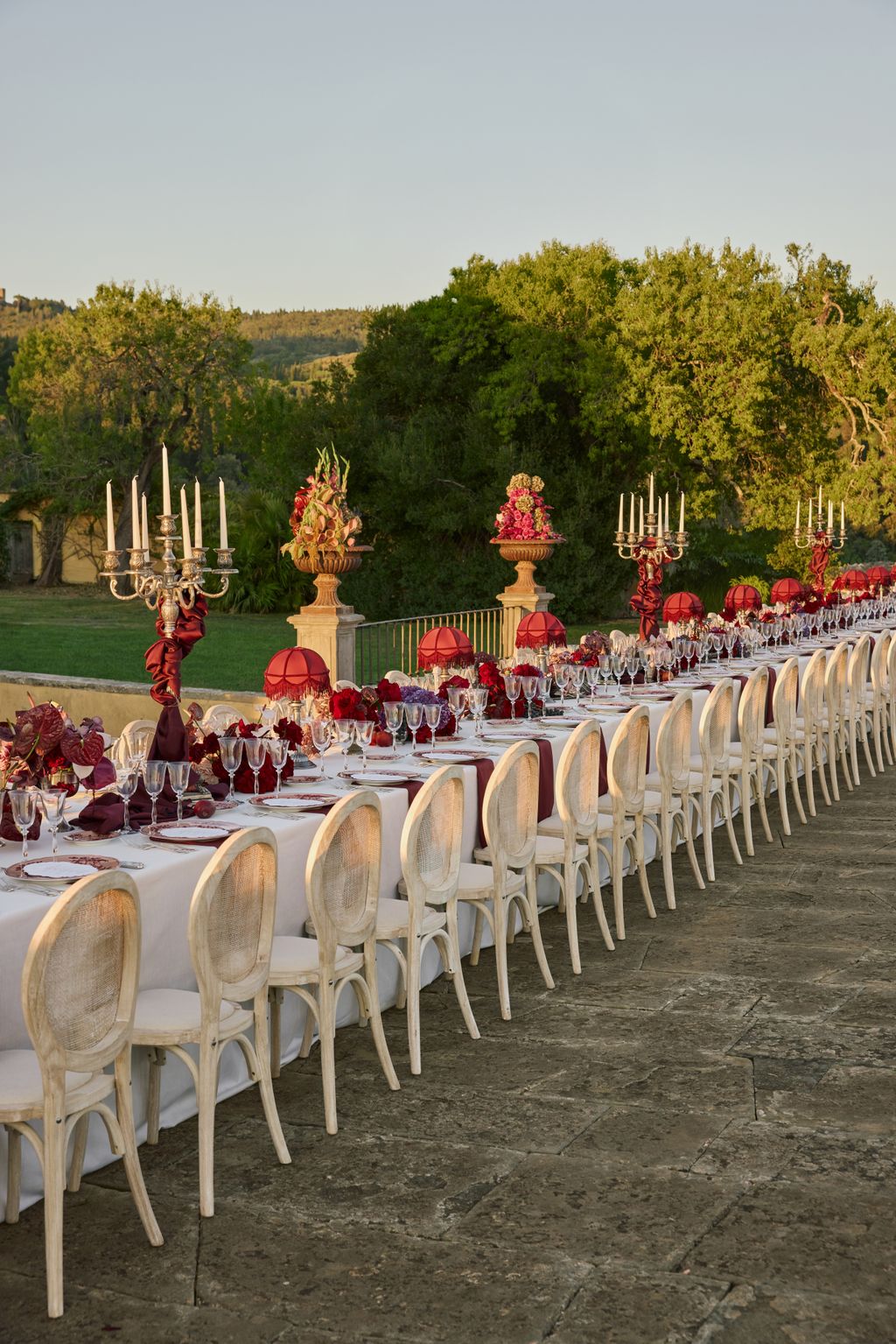 Image may contain Indoors Chair Furniture Hall Fun Banquet and Plate