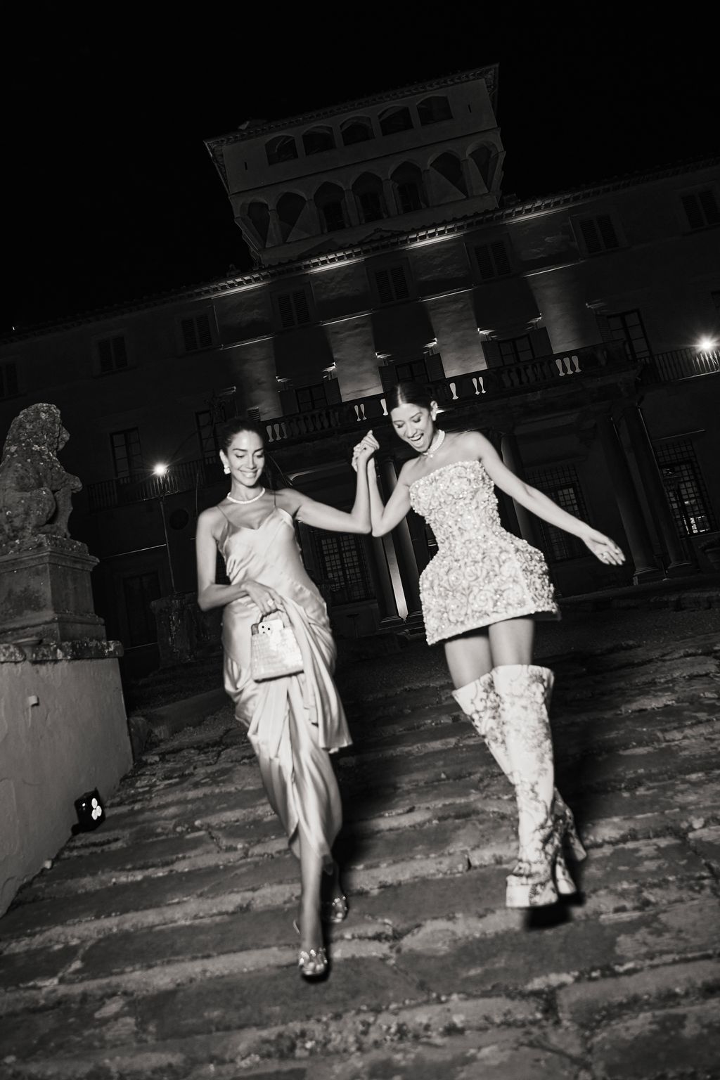 Image may contain Jessica Kahawaty City Urban Adult Person Road Street Nature Night Outdoors Clothing and Dress