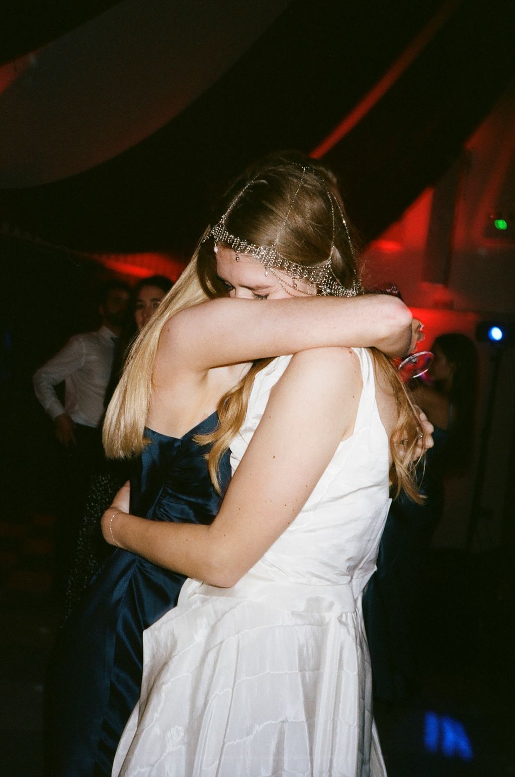 Image may contain Freddie Williams II Hugging Person Face Head Photography Portrait Adult Wedding and Clothing
