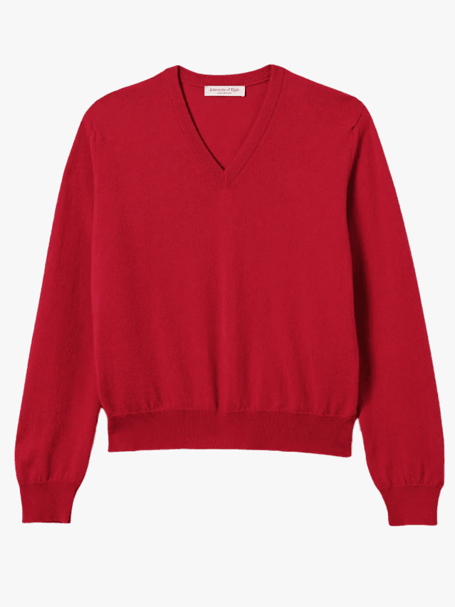 Image may contain Clothing Knitwear Sweater Sweatshirt and Hoodie