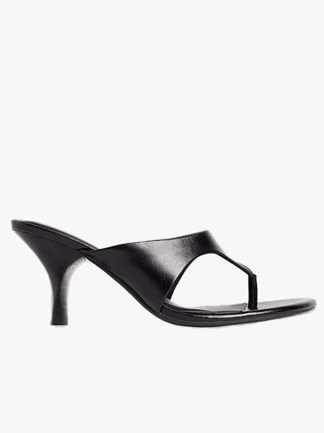 Image may contain Clothing Footwear Sandal Shoe and High Heel