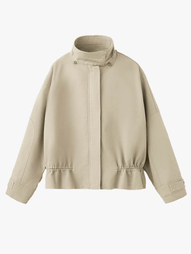 Image may contain Clothing Fleece Coat Jacket Knitwear Sweater and Sweatshirt