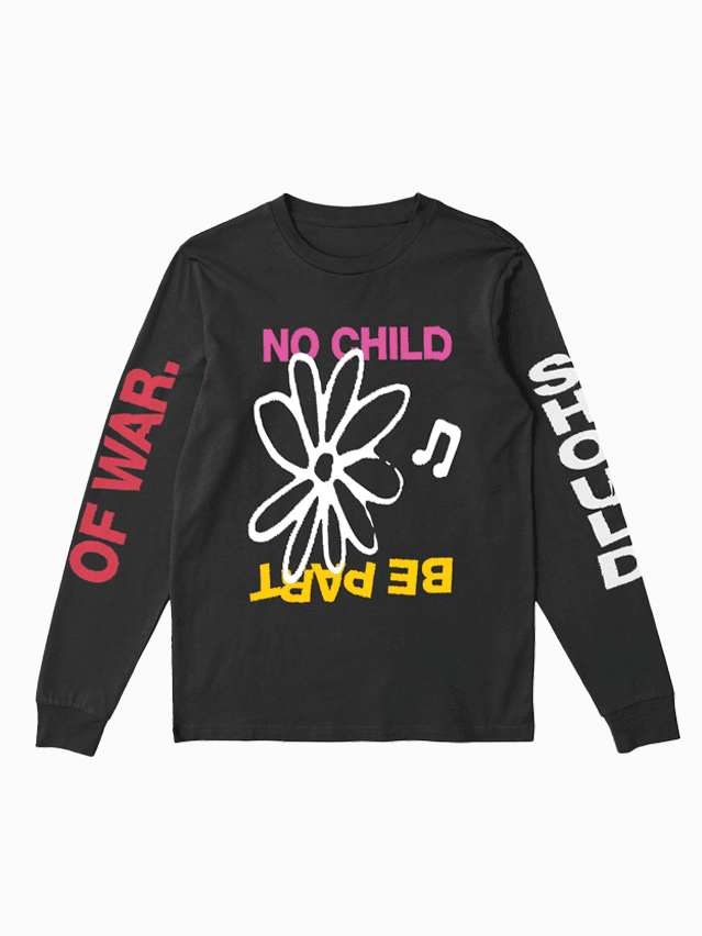 Image may contain Clothing Long Sleeve Sleeve TShirt Knitwear and Sweater