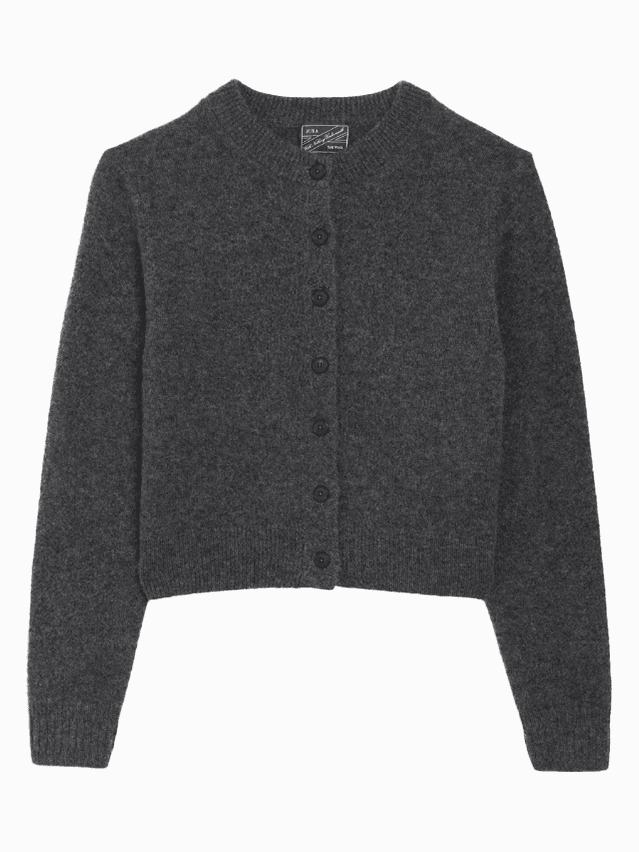 Image may contain Clothing Knitwear Sweater Coat and Cardigan