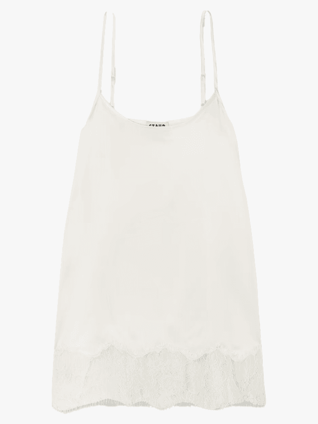 Image may contain Blouse Clothing Tank Top Accessories Bag and Handbag