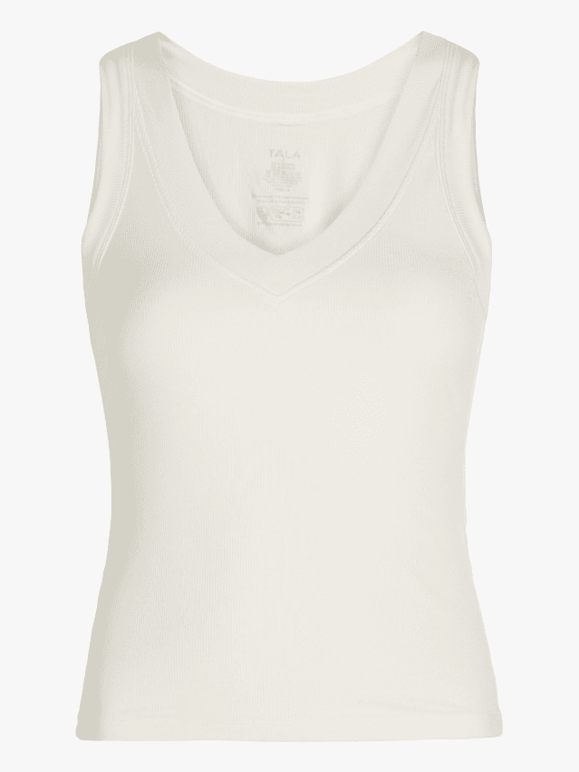 Image may contain Clothing Undershirt Tank Top and Vest